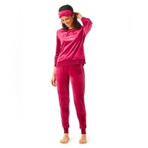 Kate Spade Sparkle and Shine Velour Lounge Jogger Set